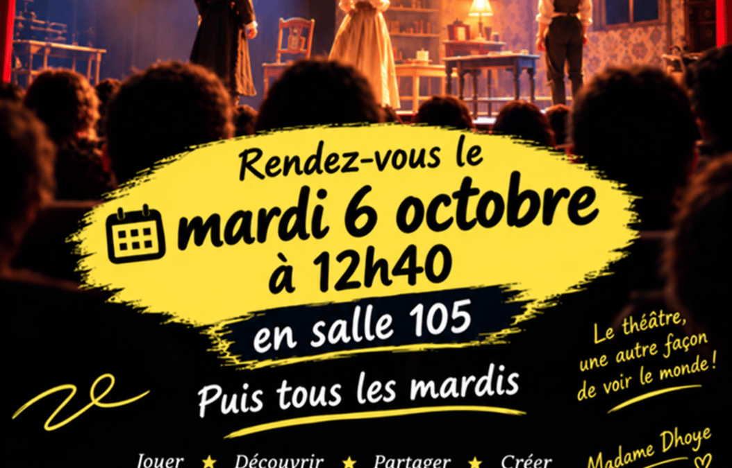 Affiche club theatre college 2026