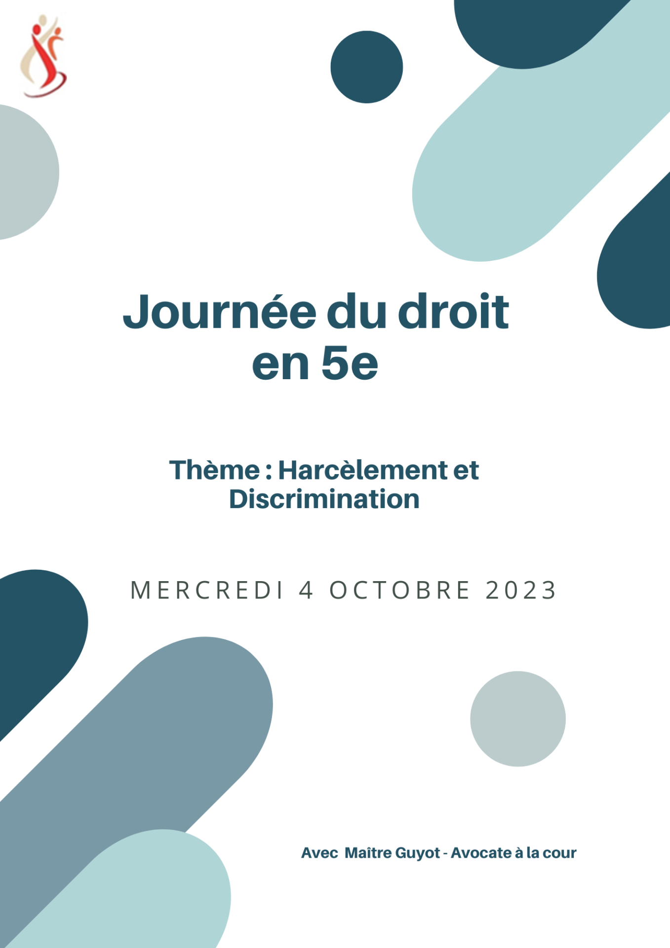 Affiche journee du droit