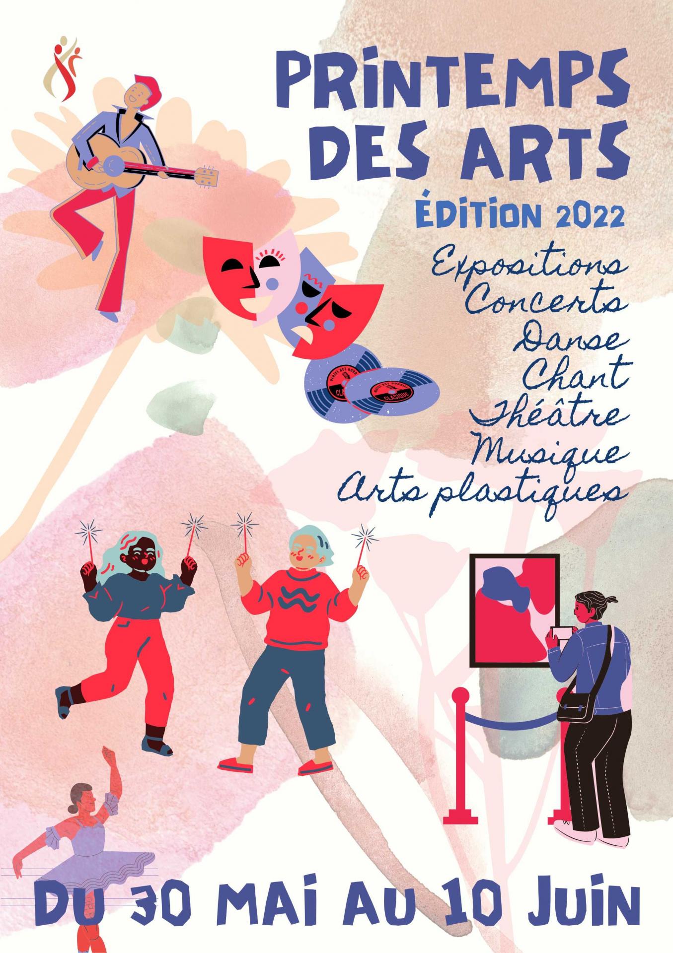 Affiche printemps des arts