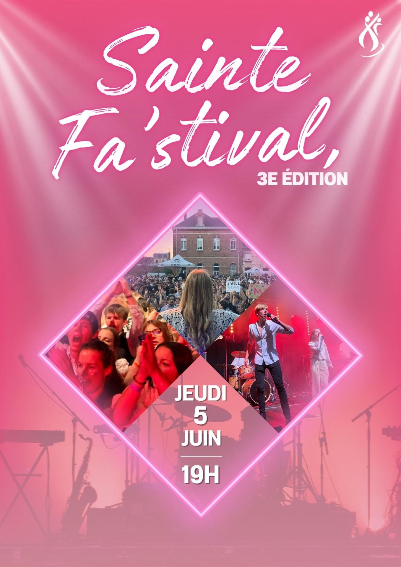 Affiche sainte fa stival 1