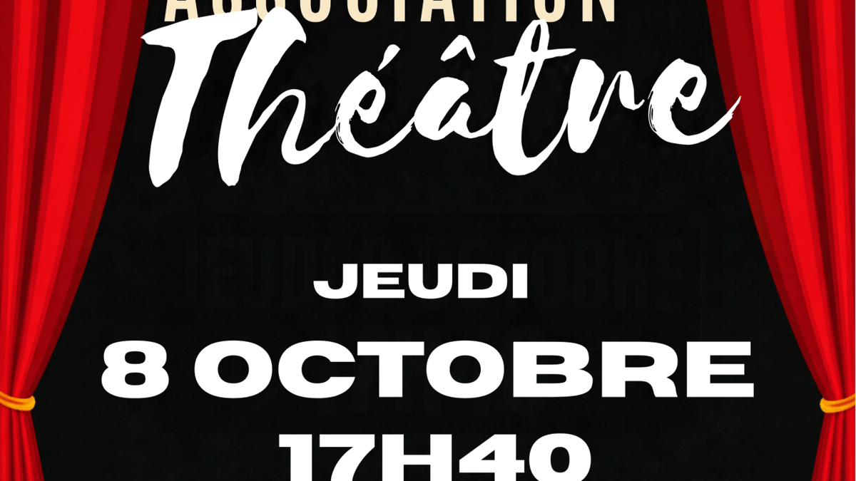 Affiche theatre lycee 2