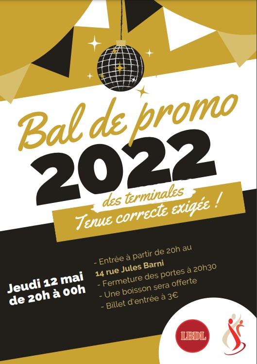 Bal de promo 2022