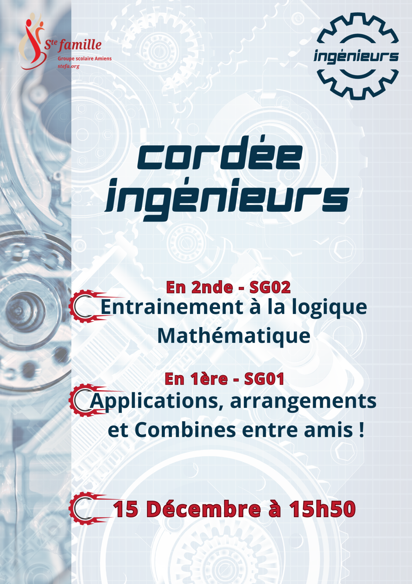 Cordee et parcours ingenieurs 2