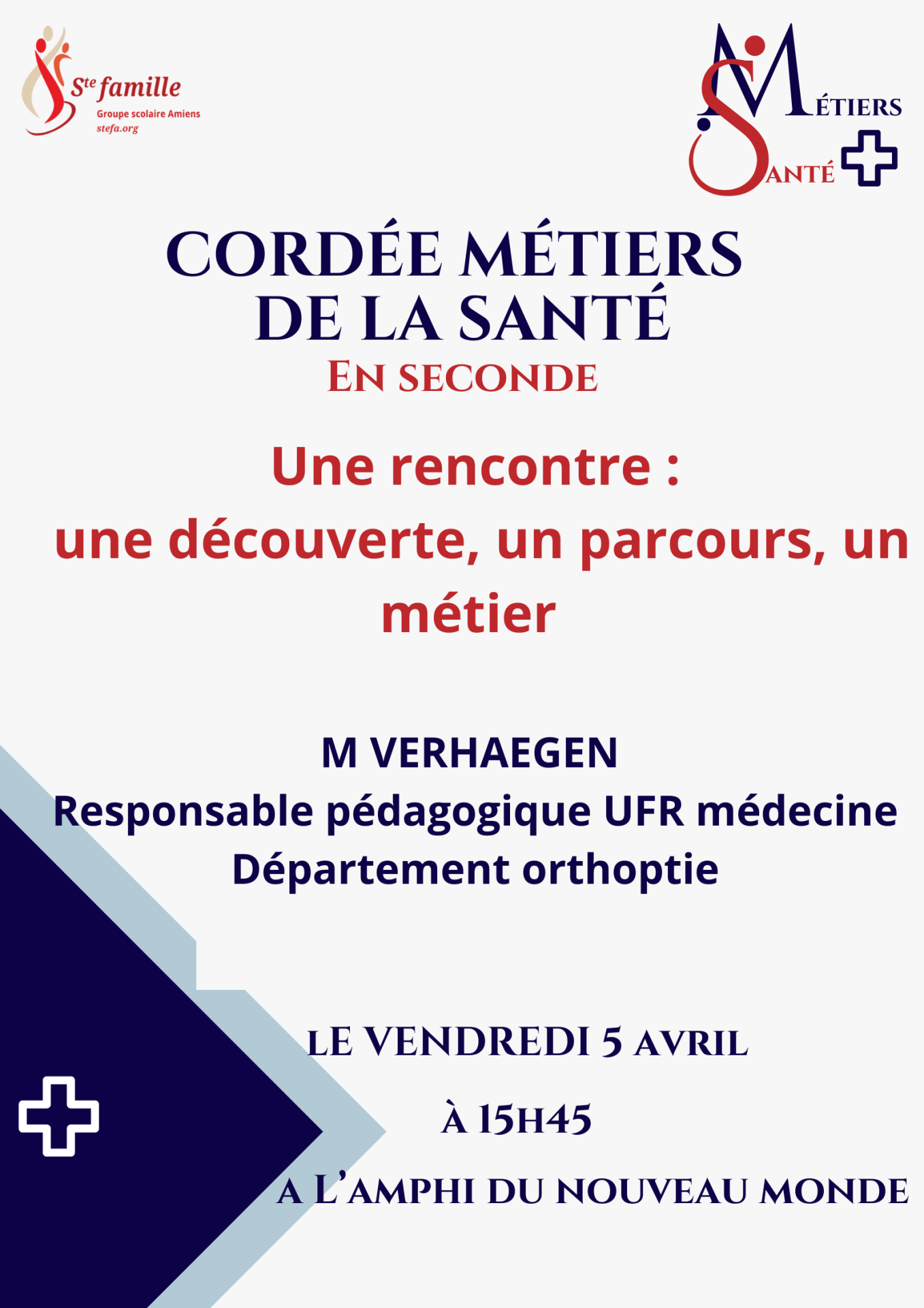 Cordee metiers de la sante 28