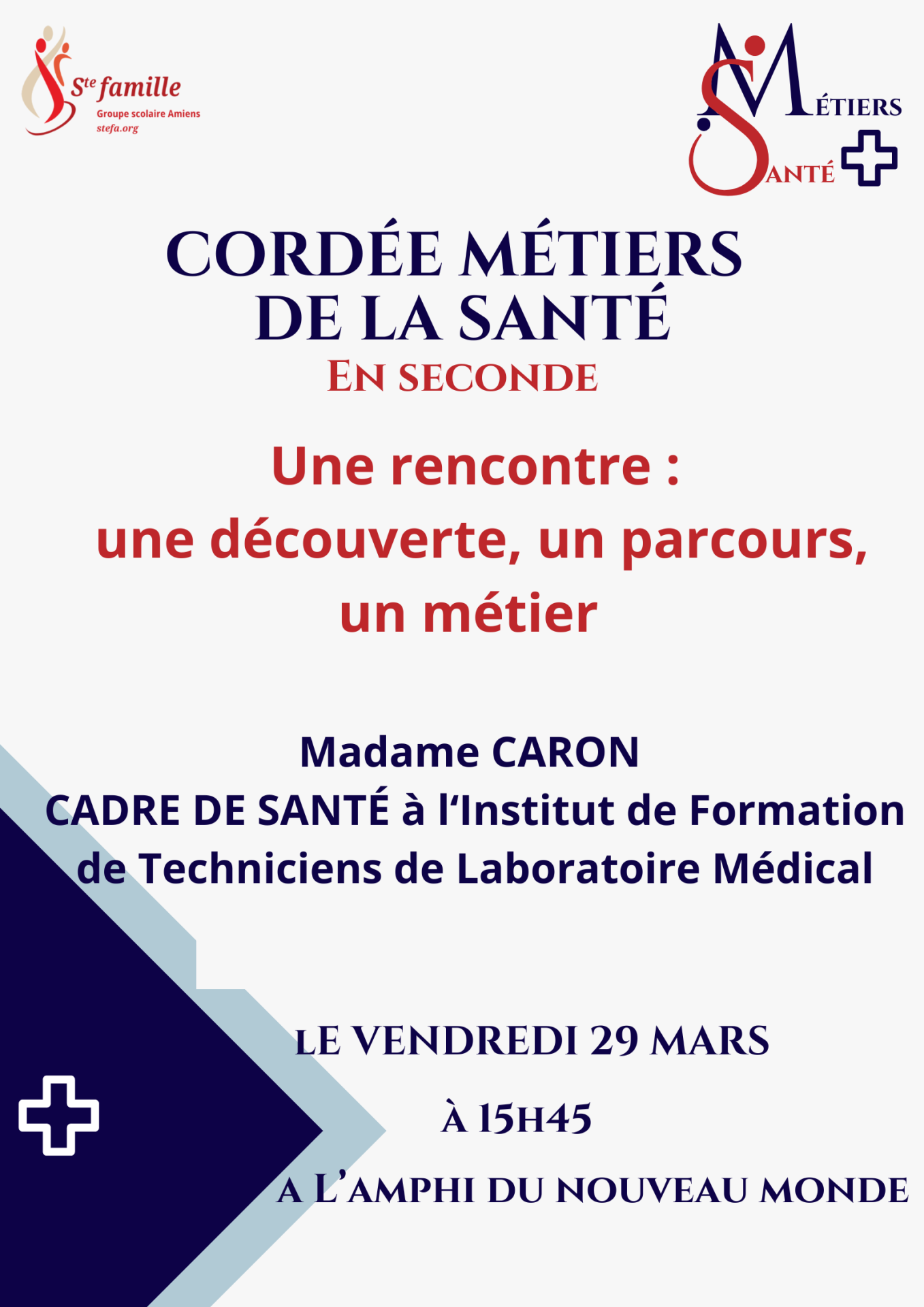 Cordee metiers de la sante