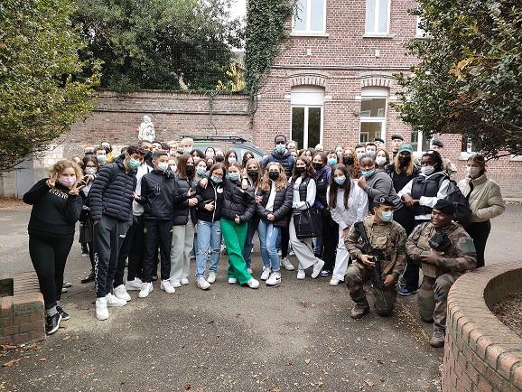 Intervention de militaires au collège