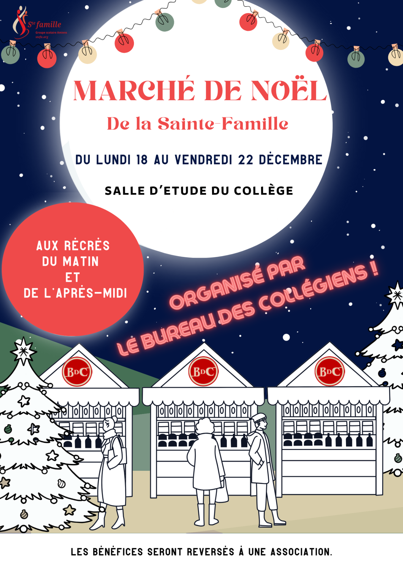 Marche de noel affiche