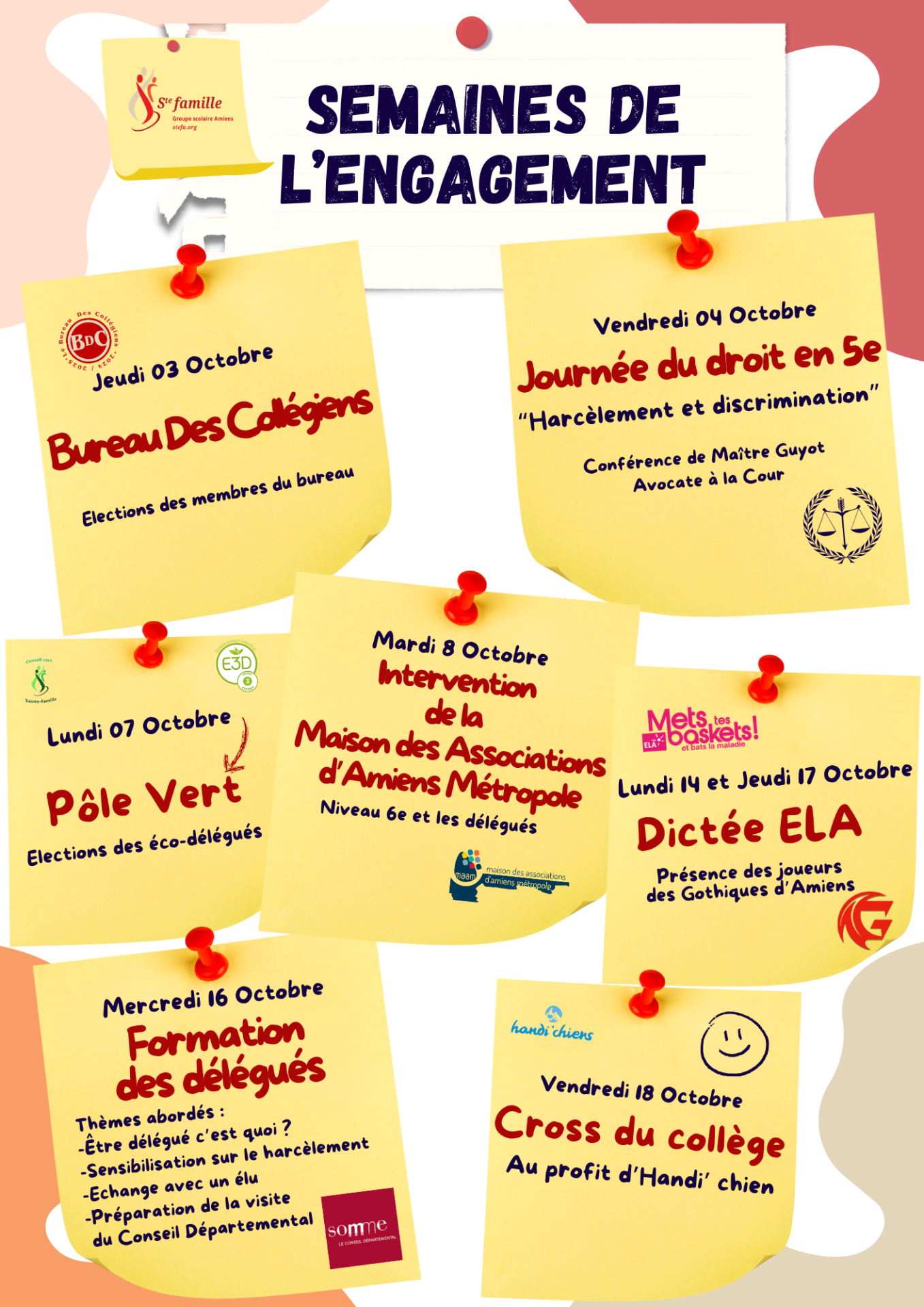 Semaines engagement 2024