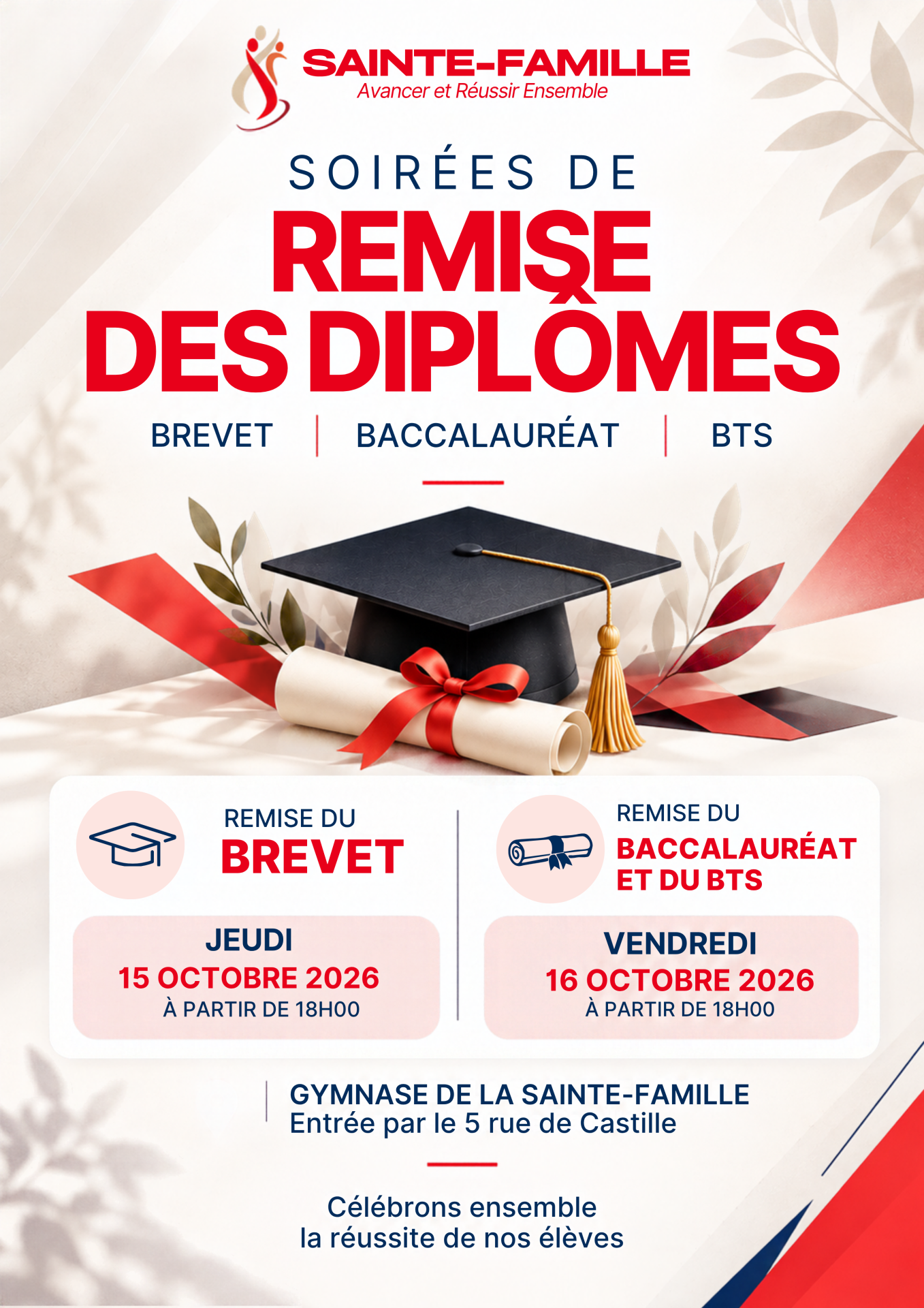 Soiree remise des diplomes 2