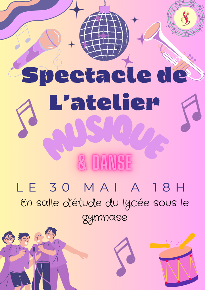 Spectacle de l atelier musique