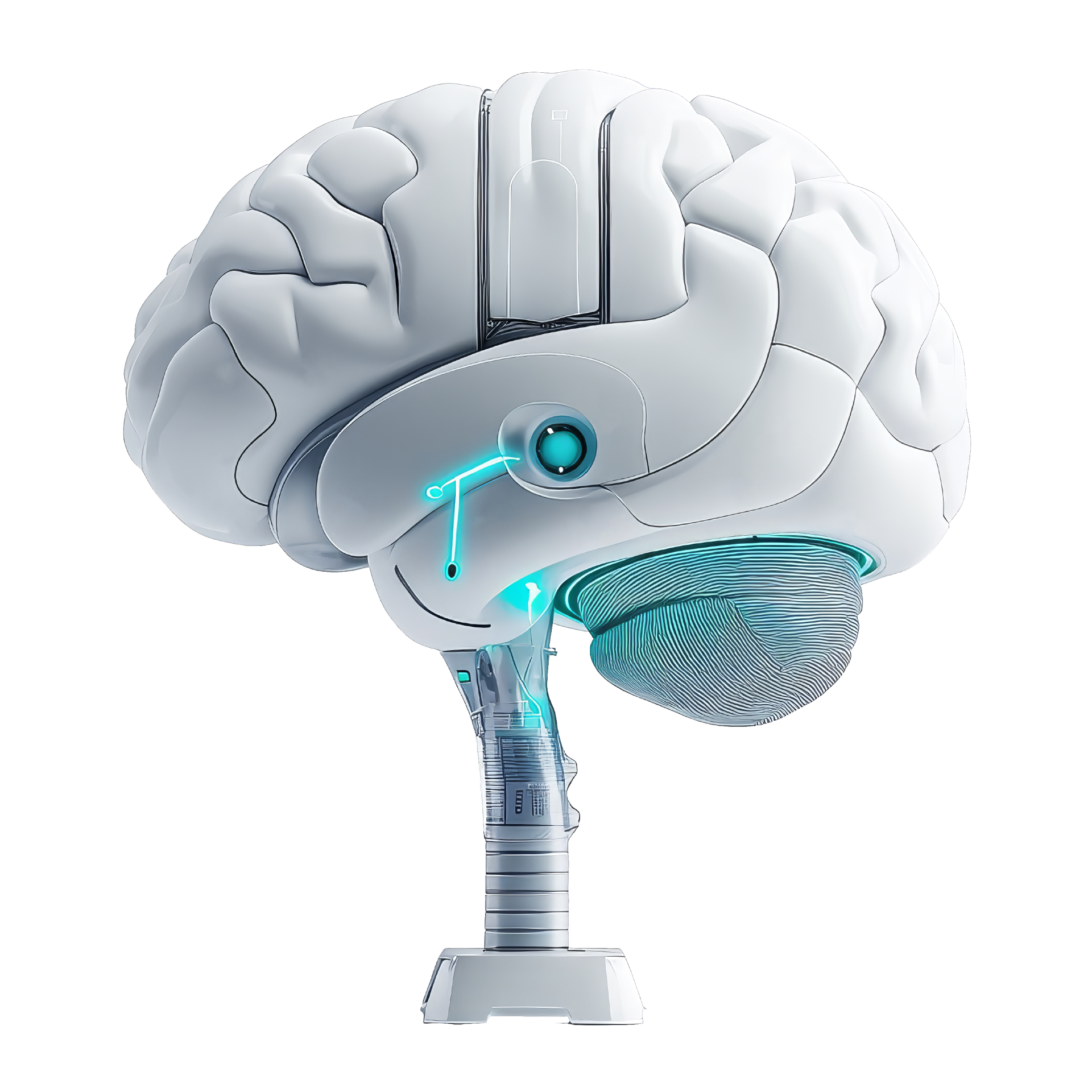 Vecteezy ai driven brain imaging technology isolated design science 54587271